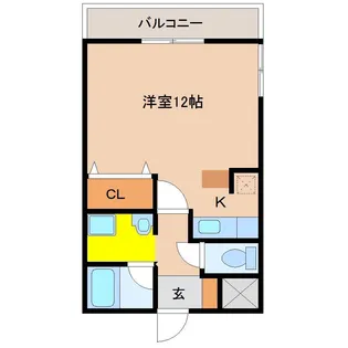 Qresta【2階】の間取り