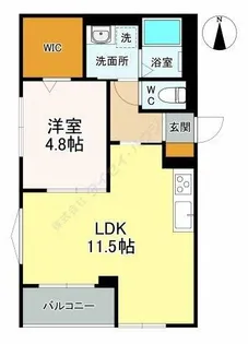 アーバニティテラス【3階】の間取り