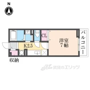 クレメントMK【1階】の間取り