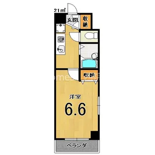 ルピナスKOGOME【3階】の間取り