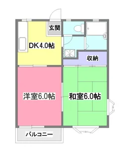 スリードーマ秋津【2階】の間取り
