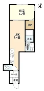 アステラホーム目黒祐天寺West【1階】の間取り