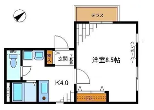 メゾン サン【1階】の間取り
