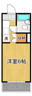 サンハイム双葉【4階】の間取り