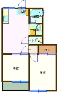 メゾンピア【2階】の間取り