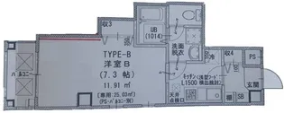 パークヒルズ平井【2階】の間取り