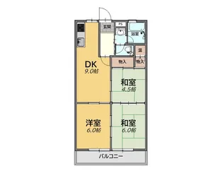 藤マンション【2階】の間取り