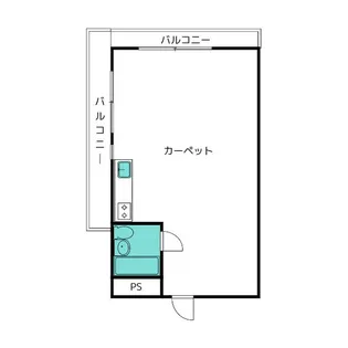 スルガリバーサイドハウス 403【4階】の間取り