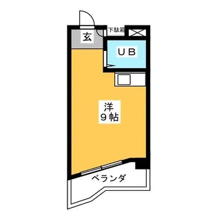 グローバル新瑞【4階】の間取り