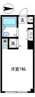 サンウッド【1階】の間取り