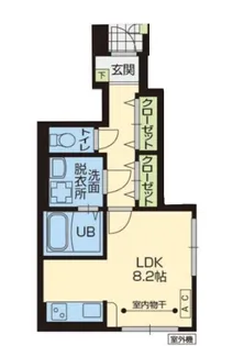 アイケーアイ【1階】の間取り