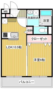 アヴェニール大野原 C棟【1階】の間取り