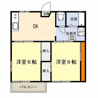 フローラ大塚【2階】の間取り