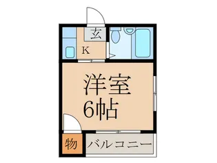 吉田コーポ【2階】の間取り