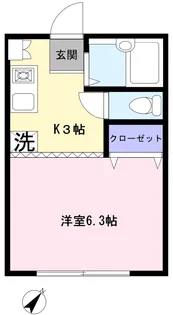 アルカディア【2階】の間取り