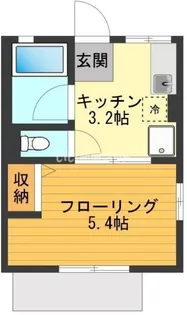 シティハイムホシノ【1階】の間取り