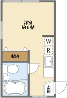 高戸ハイツ【1階】の間取り