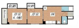 丹羽マンション【2階】の間取り
