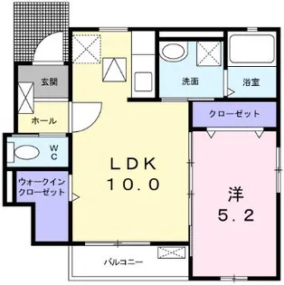 サンビームIII【2階】の間取り