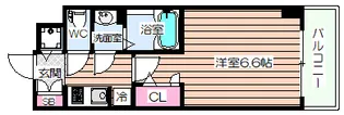S-RESIDENCE福島玉川Deux【9階】の間取り