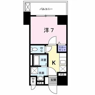 ドムス・ラグーナ【9階】の間取り