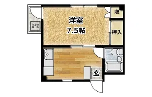 メゾン伊藤【2階】の間取り