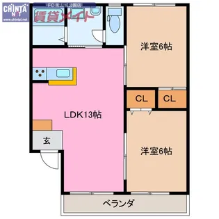 MISSION SQUARE YK-1【1階】の間取り