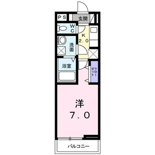 ガゾン【2階】の間取り