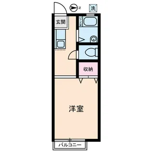 イーストヒルズ・A【2階】の間取り