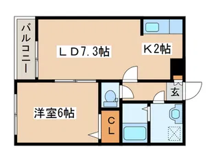 Precious court annex【2階】の間取り