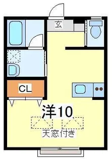 プルメリア【2階】の間取り