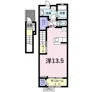 エトワールI【2階】の間取り