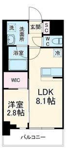 セレニテ江坂グランデ【3階】の間取り