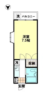 コーポ榎本【2階】の間取り
