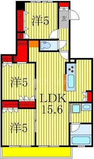 グリーンヒル【1階】の間取り