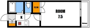 ロッソ祇園 A【1階】の間取り