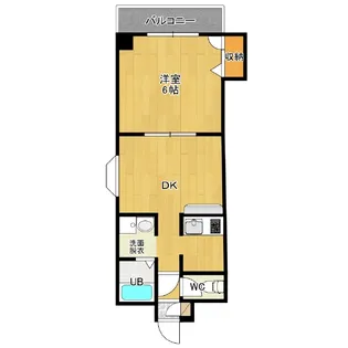 シティドミール【3階】の間取り