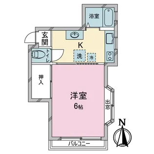 グレートハイツII【2階】の間取り
