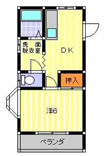 エントピアI【2階】の間取り
