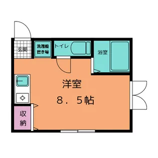 メゾン ド セリバテール II【2階】の間取り