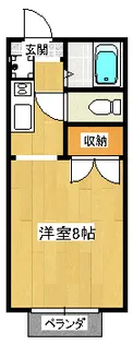コア下土狩【2階】の間取り