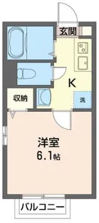 プラシデス【1階】の間取り