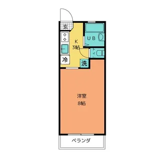 ドミールさつき【2階】の間取り