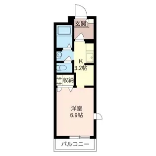 KTBレジデンス【3階】の間取り