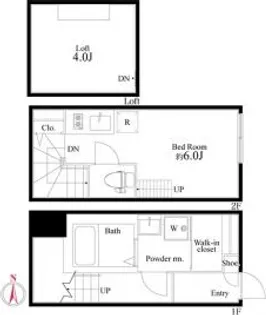 stage野方【1階】の間取り