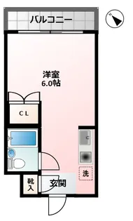 ピア目黒中町【2階】の間取り