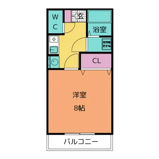 アートパレス上伊草【1階】の間取り