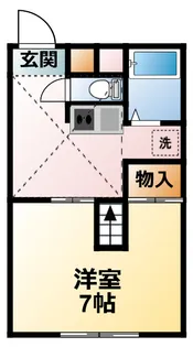 千葉県茂原市小林【アパート】の間取り