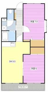 マンションセンティア【3階】の間取り