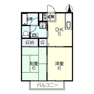 ラージヒル【2階】の間取り